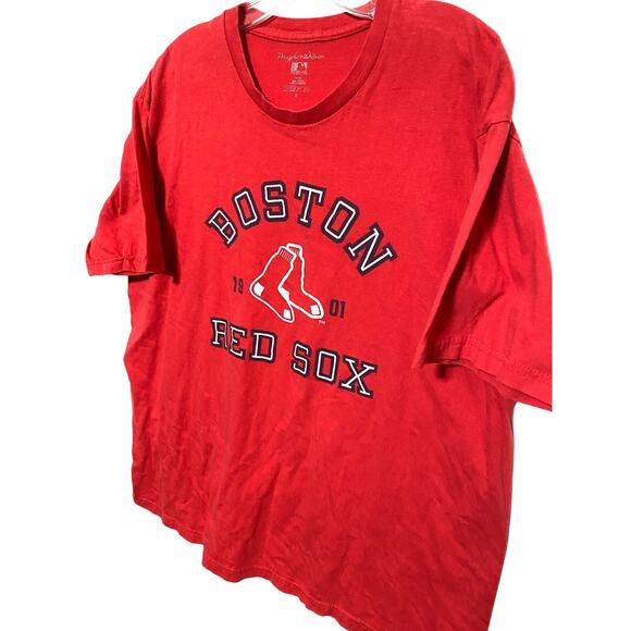 Boston Red Sox Wright & Ditson 1901 Red T Shirt Mens XL Baseball MLB Sporty - Picture 2 of 4